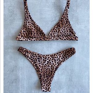Brand new Leopard Koana Swim bikini set